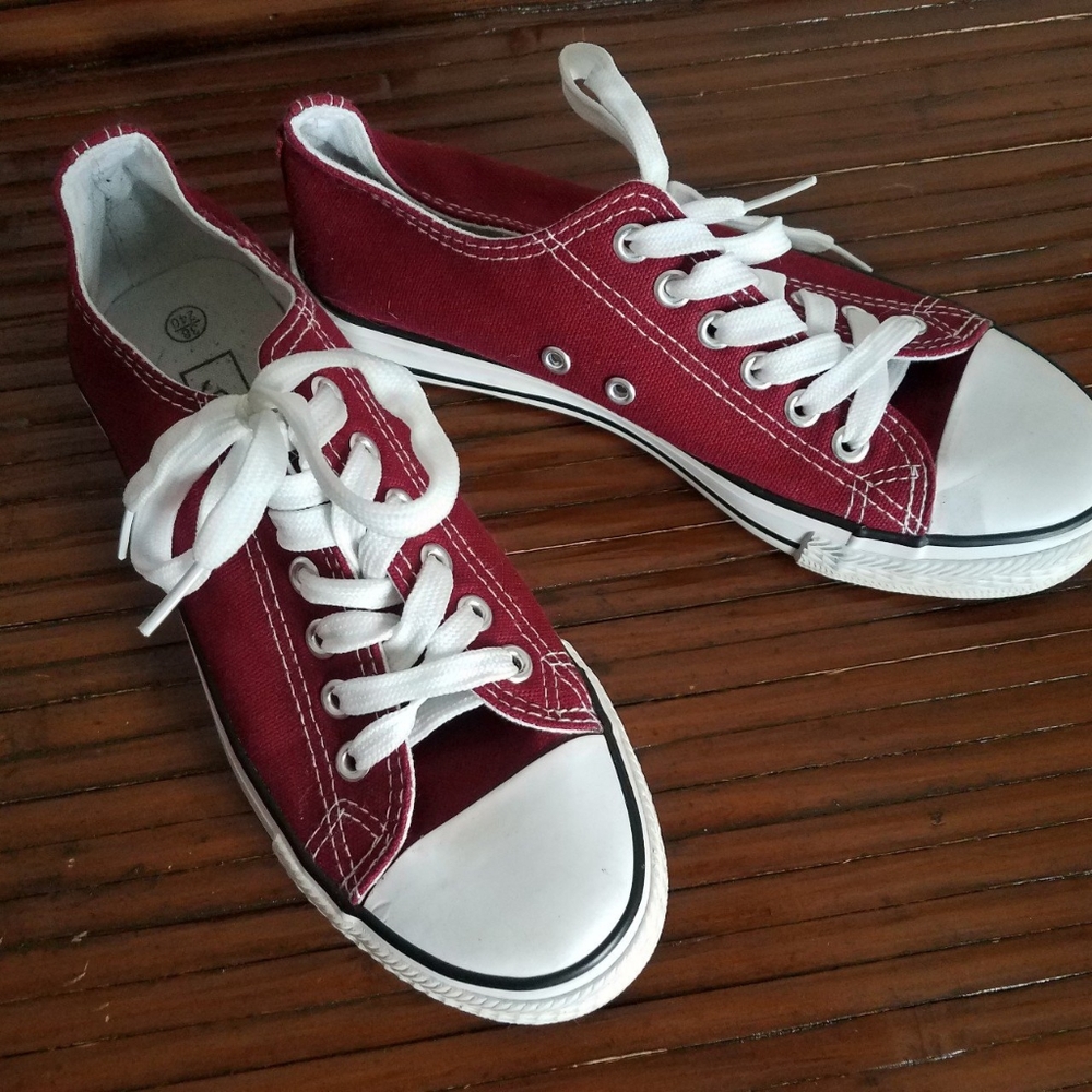 Red Skate All Sport Mock-Converse Sneakers